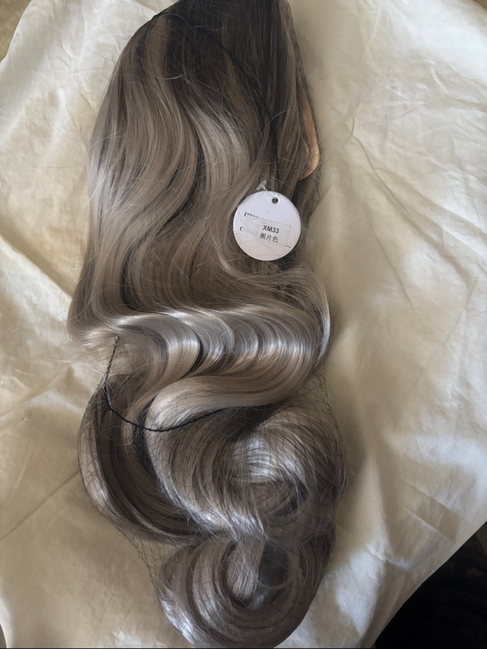 Gray Ombre Wavy Hair Extension for Women - Smooth Blend